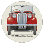 Singer Nine Roadster 1939-49 Coaster 4